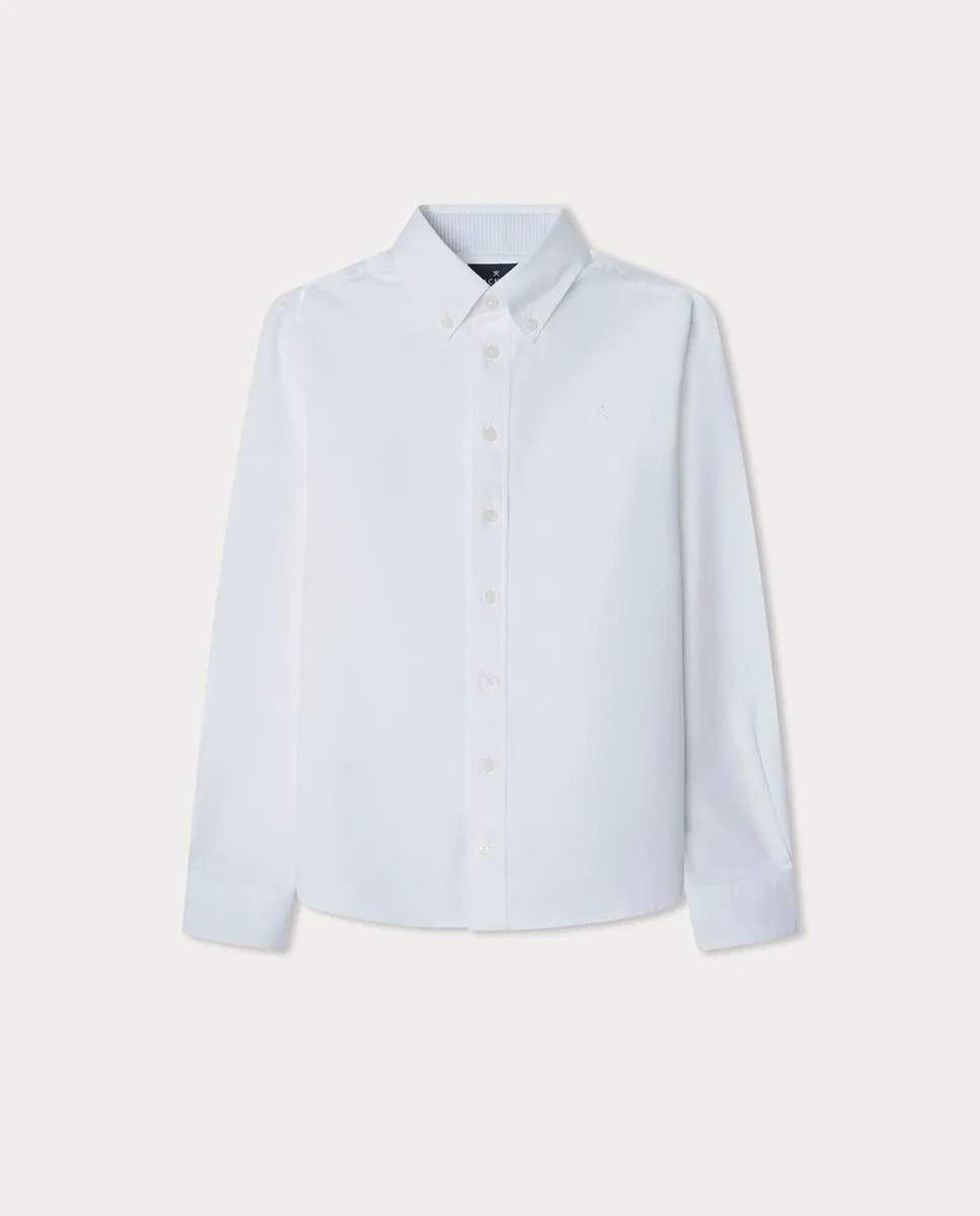 Детская рубашка оксфорд Hackett, белый
Детская рубашка оксфорд Hackett, белый