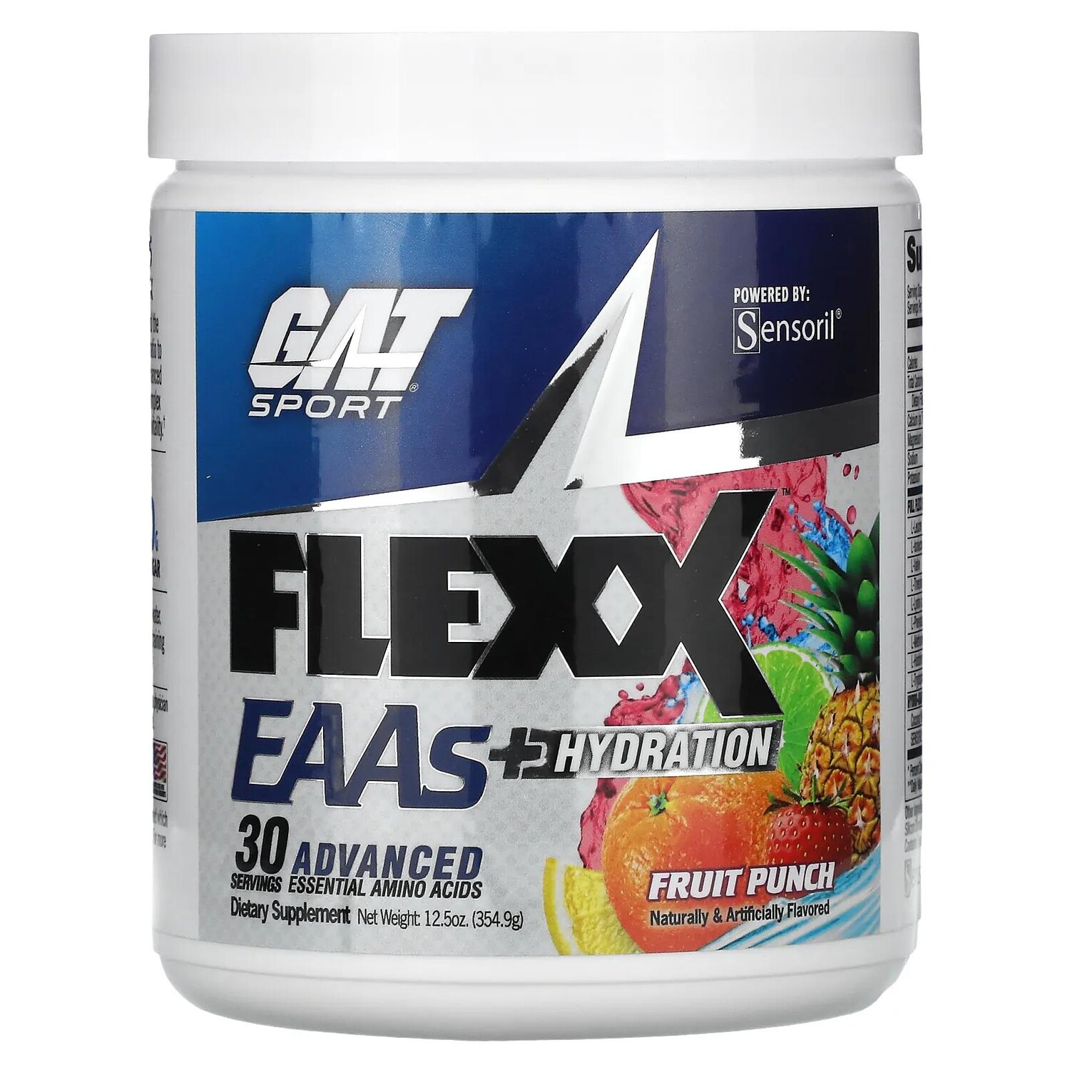 GAT Фруктовый пунш Flexx EAAs + Hydration 345 грамм
GAT Фруктовый пунш Flexx EAAs + Hydration 345 грамм