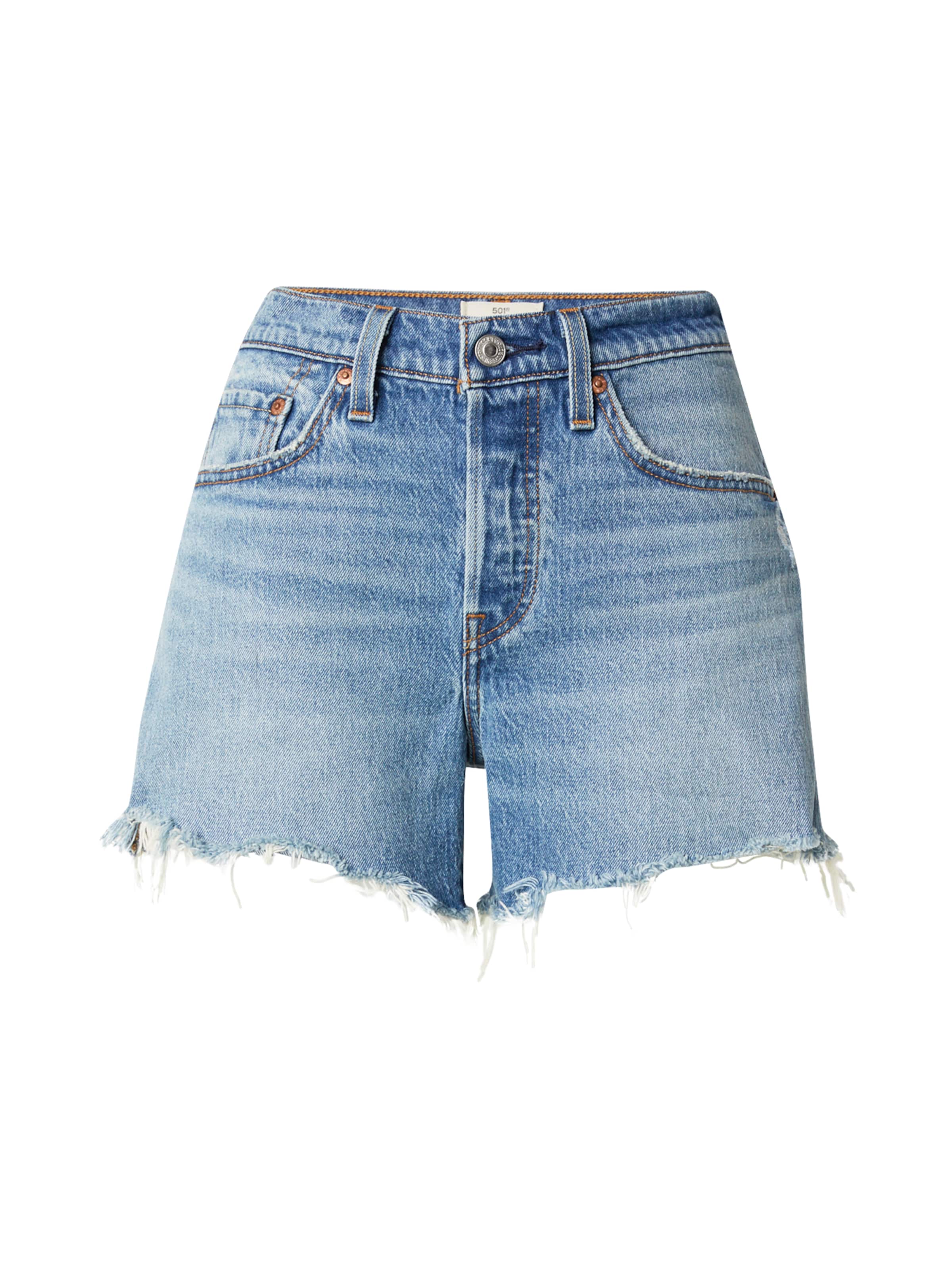 LEVI'S Джинсовые шорты Regular '501 Curve Shorts' в синем дениме
LEVI'S Джинсовые шорты Regular '501 Curve Shorts' в синем дениме