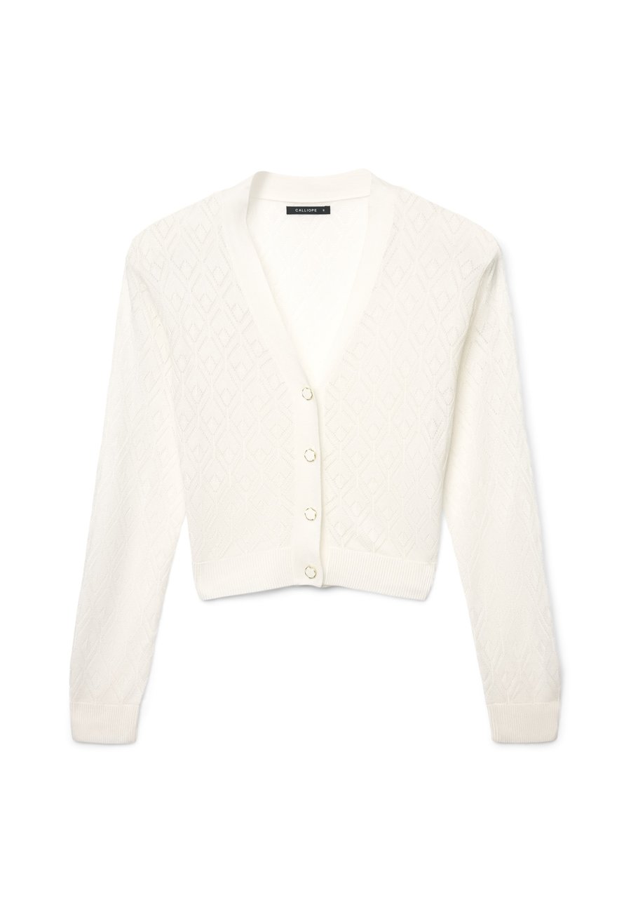 Кардиган Calliope Cardigan, Bianco Lana/White
Кардиган Calliope Cardigan, Bianco Lana/White