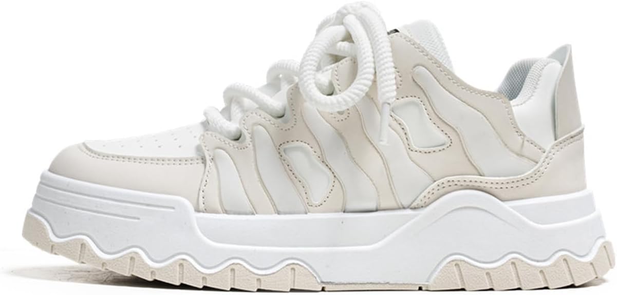 Мужские платформенные кроссовки из искусственной кожи с звездой, дышащие повседневные обувь для прогулок на все сезоны Zhoupulp, бежевый
Мужские платформенные кроссовки из искусственной кожи с звездой, дышащие повседневные обувь для прогулок на все сезоны Zhoupulp, бежевый