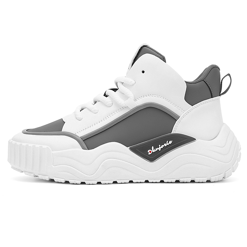 M.M Party Кроссовки мужские мидтоп с амортизацией бело-серые, цвет White Gray
M.M Party Кроссовки мужские мидтоп с амортизацией бело-серые, цвет White Gray