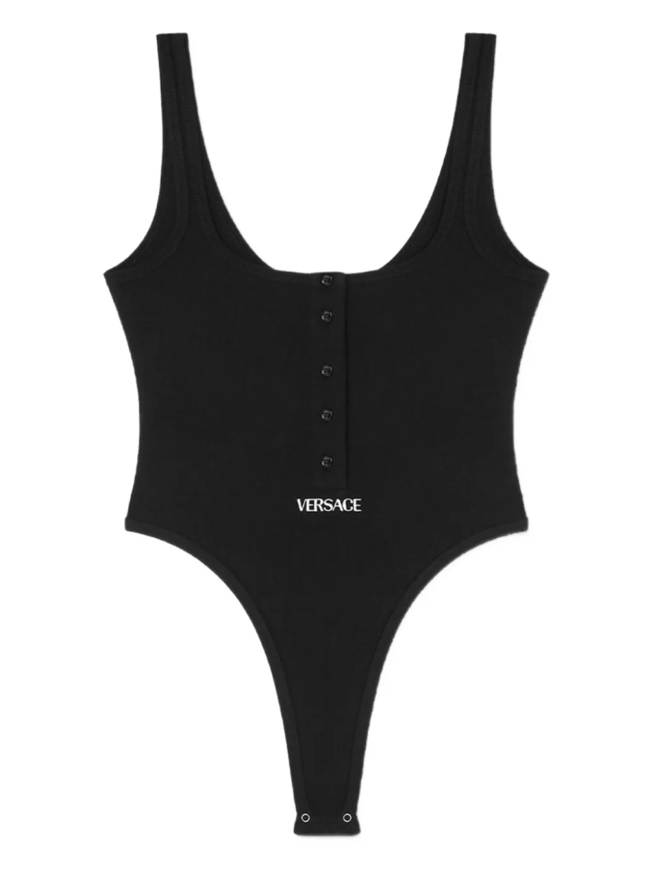 Versace боди в рубчик с логотипом, черный
Versace боди в рубчик с логотипом, черный
