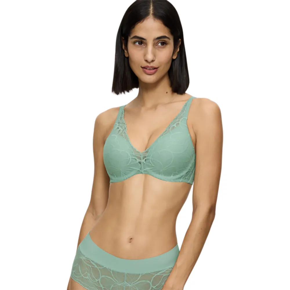 Бюстгальтер Triumph Body Make-Up Illusion Lace WP, зеленый
Бюстгальтер Triumph Body Make-Up Illusion Lace WP, зеленый
