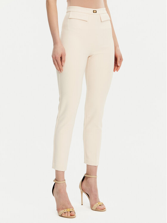 Брюки прямого кроя PA-077-51E2-V320 Elisabetta Franchi, экрю
Брюки прямого кроя PA-077-51E2-V320 Elisabetta Franchi, экрю