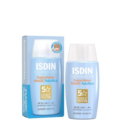 Isdin Fotoprotector Pediatrics Fusion Water Magic Sunscreen For Children Spf50 50ml
Isdin Fotoprotector Pediatrics Fusion Water Magic Sunscreen For Children Spf50 50ml