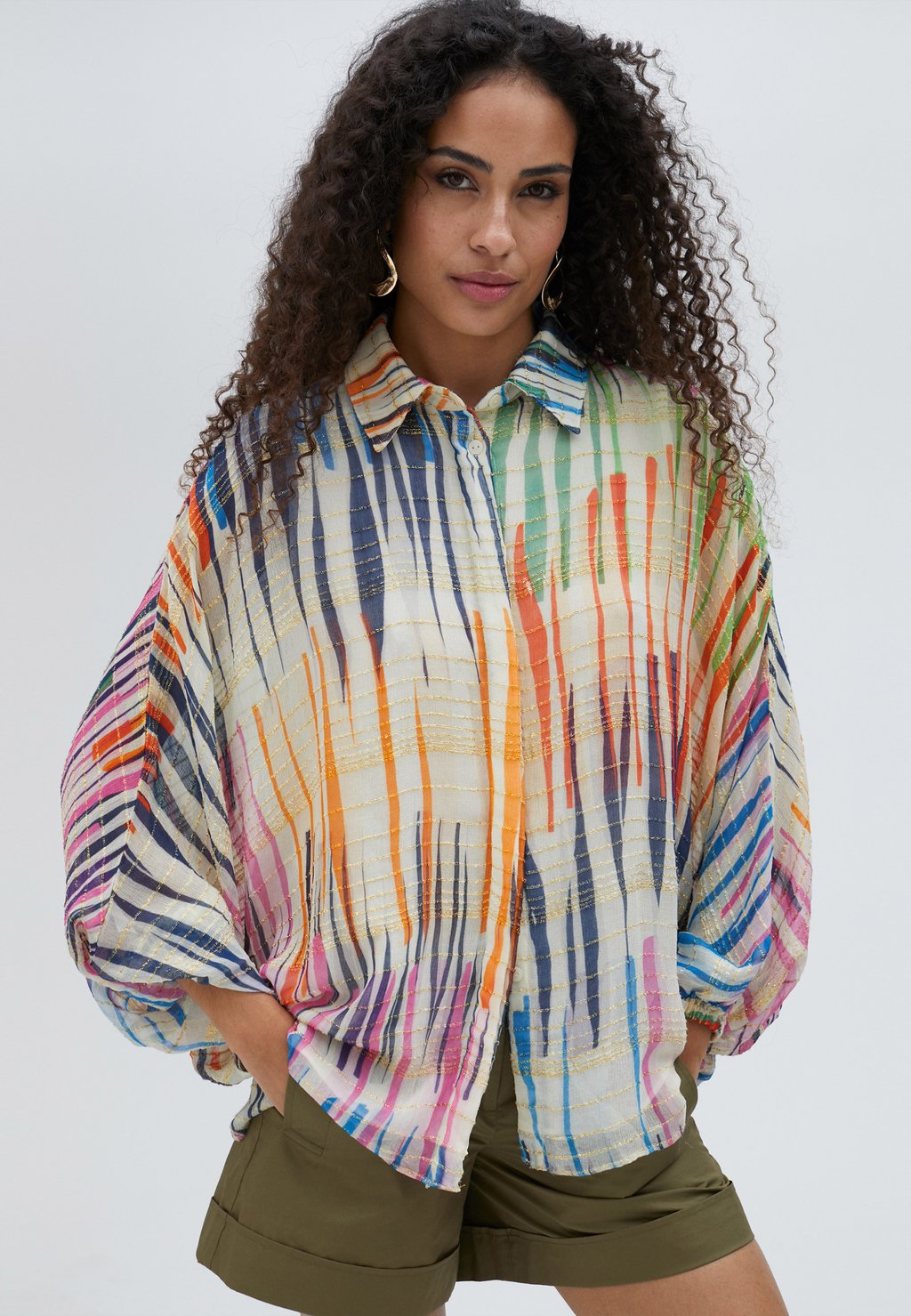 Рубашка LOLA CASADEMUNT, светло-зеленый 
Рубашка LOLA CASADEMUNT, светло-зеленый