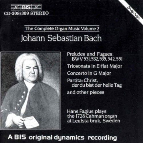CD диск Bach / Fagius: Organ Music 2
CD диск Bach / Fagius: Organ Music 2