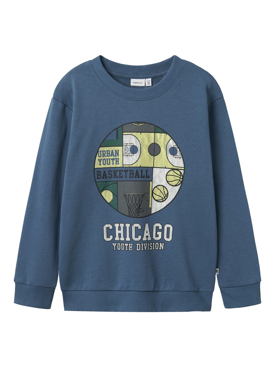 Худи NAME IT Sweatshirt NKMBEBOB, темно-синий 
Худи NAME IT Sweatshirt NKMBEBOB, темно-синий