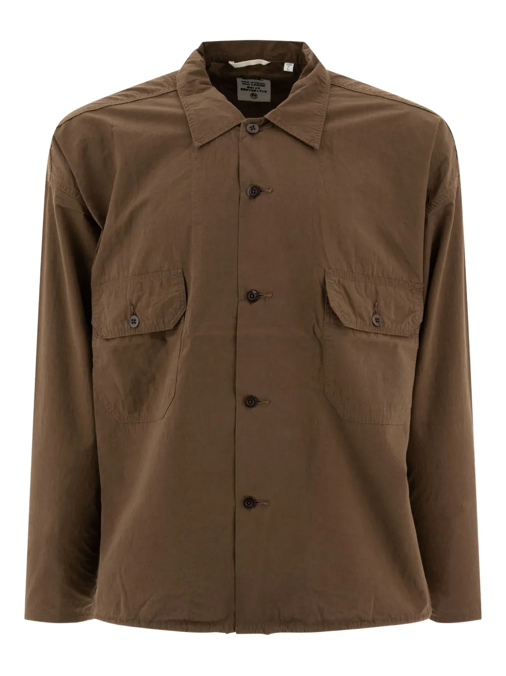 Куртка из парашютной ткани высокой плотности Nanamica, коричневый
Куртка из парашютной ткани высокой плотности Nanamica, коричневый