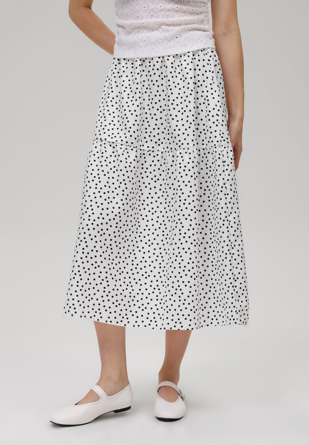 Юбка-колокол Even&Odd by Zalando, белый 
Юбка-колокол Even&Odd by Zalando, белый