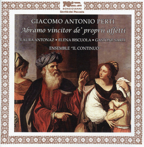 CD диск Perti / Antonaz / Ens Il Continuo / Gusberti: Abramo Vincitor de Proprii Affetti 
CD диск Perti / Antonaz / Ens Il Continuo / Gusberti: Abramo Vincitor de Proprii Affetti