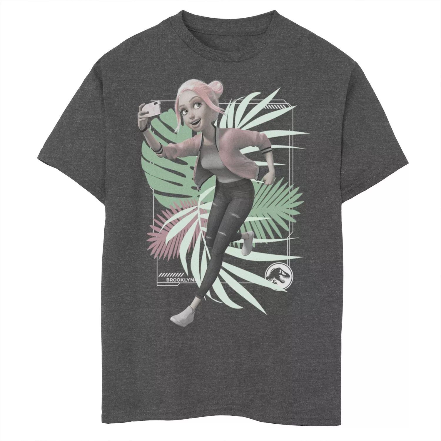 Футболка с цветочным рисунком «Мир Юрского периода: лагерь меловой Бруклин» для мальчиков 8–20 лет Jurassic World
Футболка с цветочным рисунком «Мир Юрского периода: лагерь меловой Бруклин» для мальчиков 8–20 лет Jurassic World