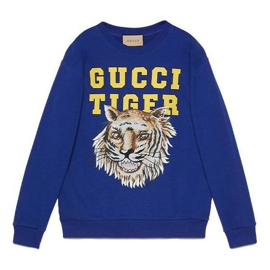 Свитер tiger cotton sweatshirt 'blue' Gucci, синий
Свитер tiger cotton sweatshirt 'blue' Gucci, синий