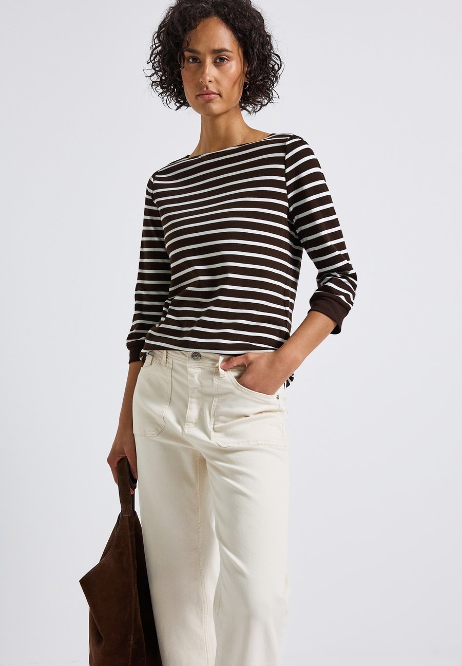 Топ Street One GESTREIFTES, Braun/Dark Brown
Топ Street One GESTREIFTES, Braun/Dark Brown