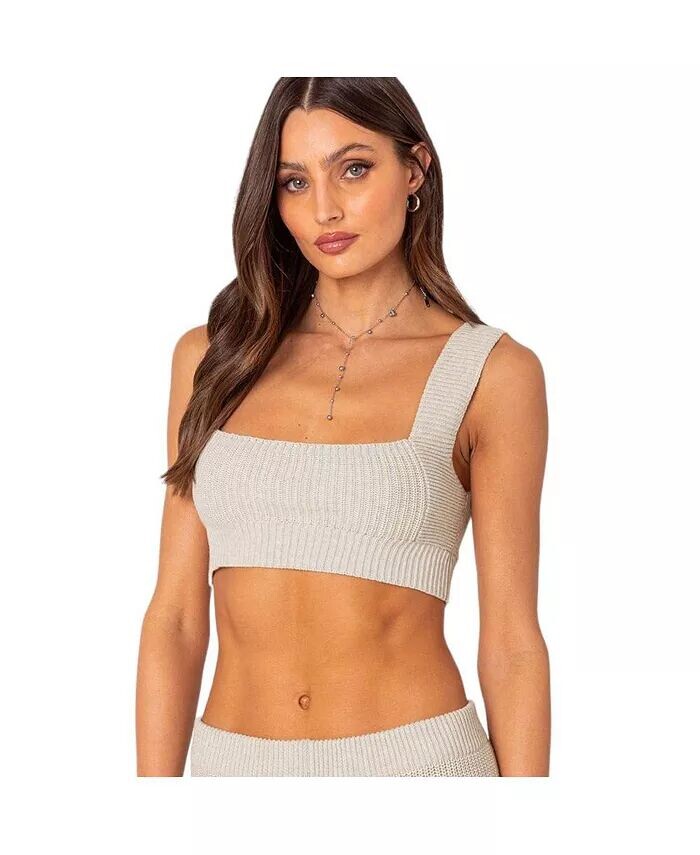 Женский воскресный трикотажный бюстгальтер Edikted, бежевый
Женский воскресный трикотажный бюстгальтер Edikted, бежевый
