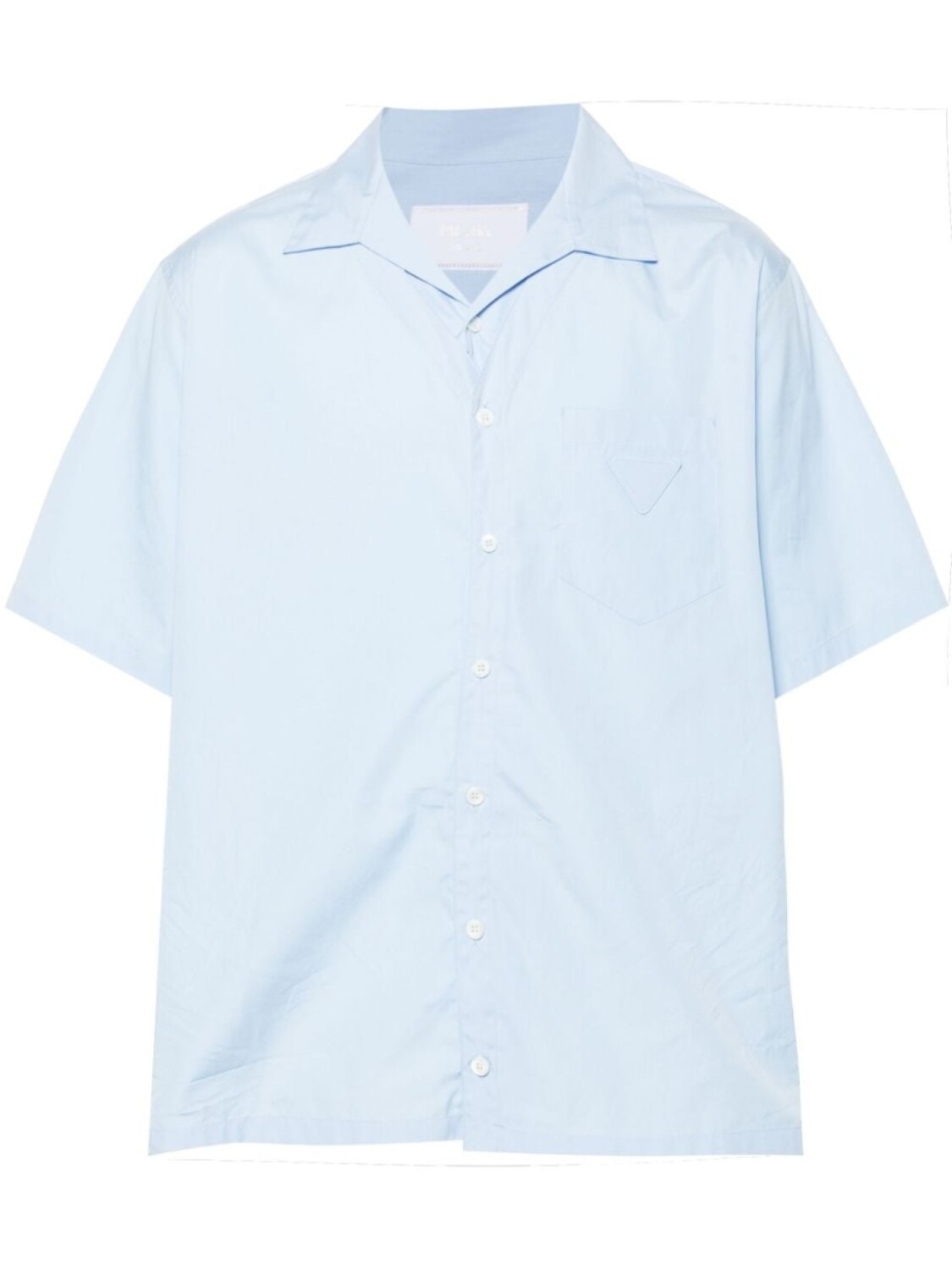 Поплиновая рубашка Prada, синий
Поплиновая рубашка Prada, синий