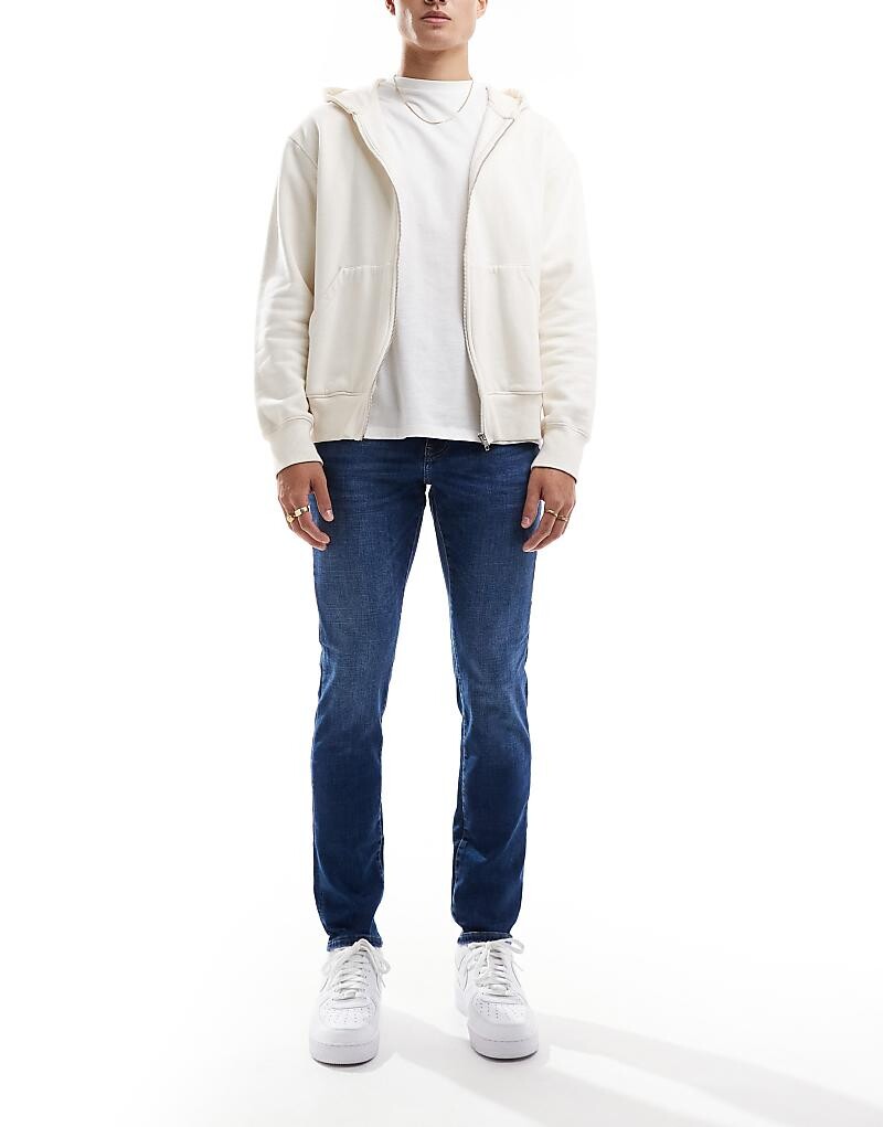 Only & Sons – Loom – джинсы скинни цвета индиго
Only & Sons – Loom – джинсы скинни цвета индиго