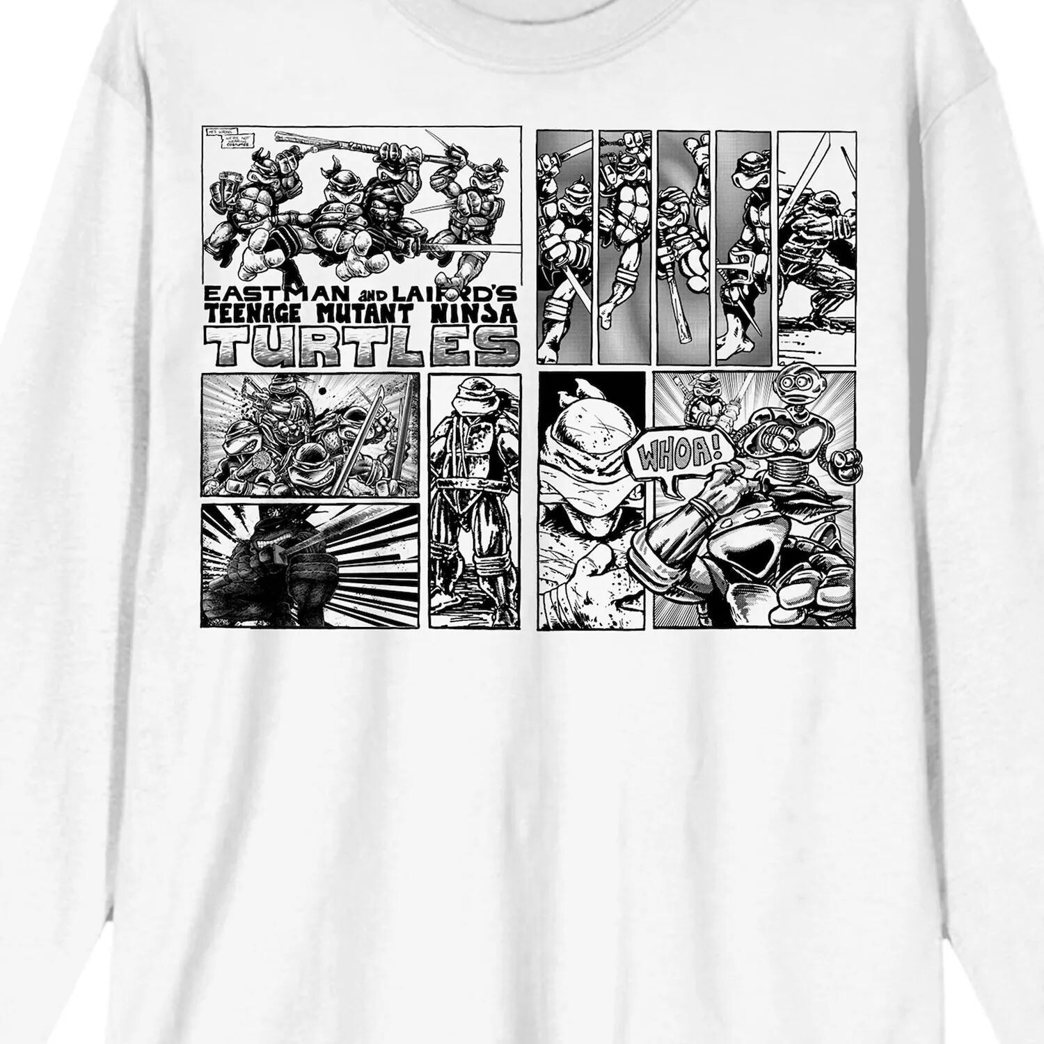 Мужская футболка с длинными рукавами и рисунком «Черепашки-ниндзя» Comic Origins Comic Art Licensed Character
Мужская футболка с длинными рукавами и рисунком «Черепашки-ниндзя» Comic Origins Comic Art Licensed Character