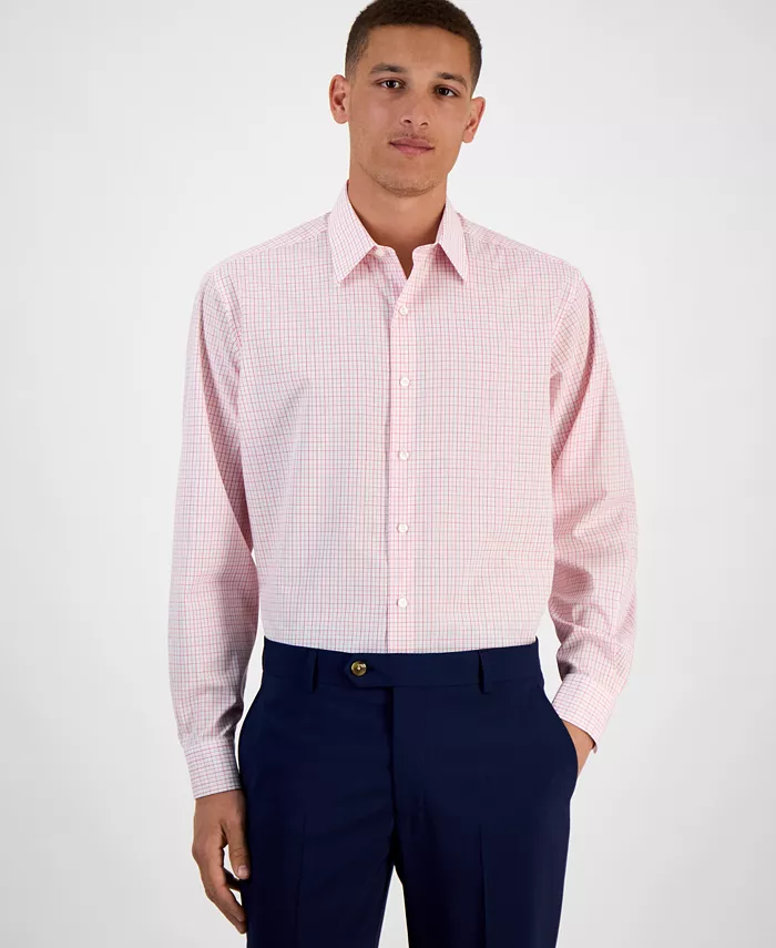 Мужская рубашка с длинным рукавом на пуговицах в мелкую клетку Club Room, красный
Мужская рубашка с длинным рукавом на пуговицах в мелкую клетку Club Room, красный