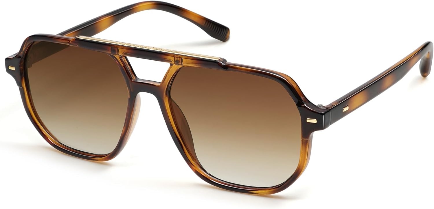 Солнцезащитные очки-авиаторы SOJOS в стиле ретро, модные, поляризованные, для мужчин и женщин, винтажные, 70-е годы, квадратная стильная оправа, модель SJ2283, Brown Tortoise/Coffee Grading
Солнцезащитные очки-авиаторы SOJOS в стиле ретро, модные, поляризованные, для мужчин и женщин, винтажные, 70-е годы, квадратная стильная оправа, модель SJ2283, Brown Tortoise/Coffee Grading