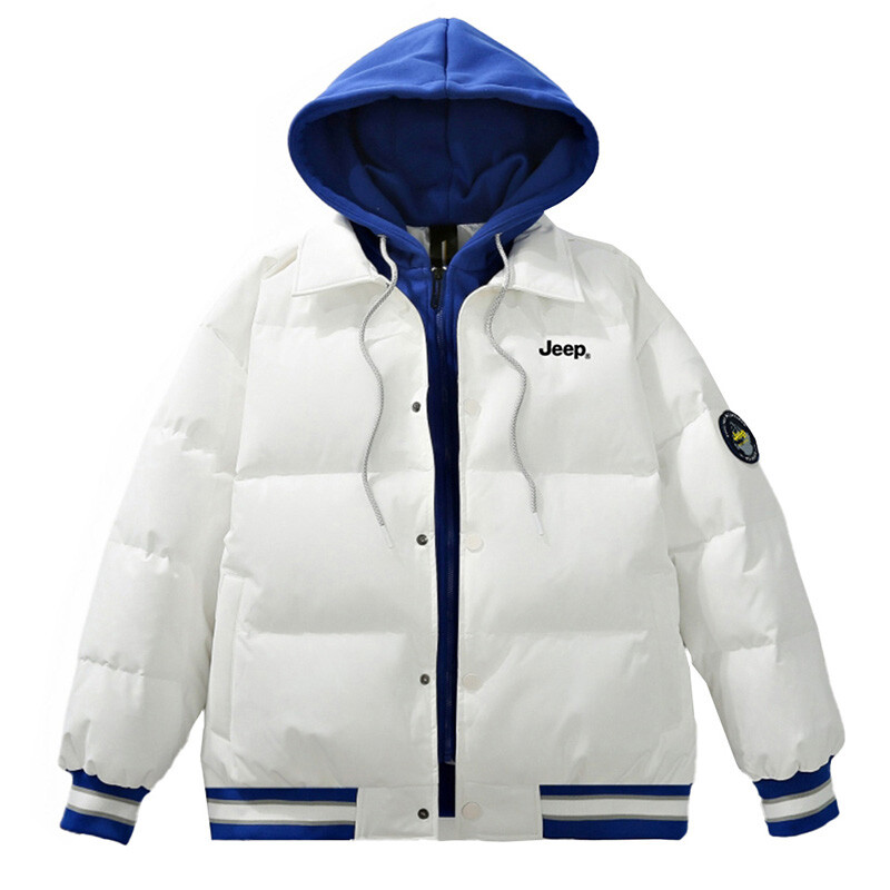 Пуховик унисекс Jeep, белый
Пуховик унисекс Jeep, белый