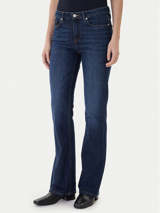 Джинсы bootcut fit WW0WW42490 Tommy Hilfiger, синий
Джинсы bootcut fit WW0WW42490 Tommy Hilfiger, синий