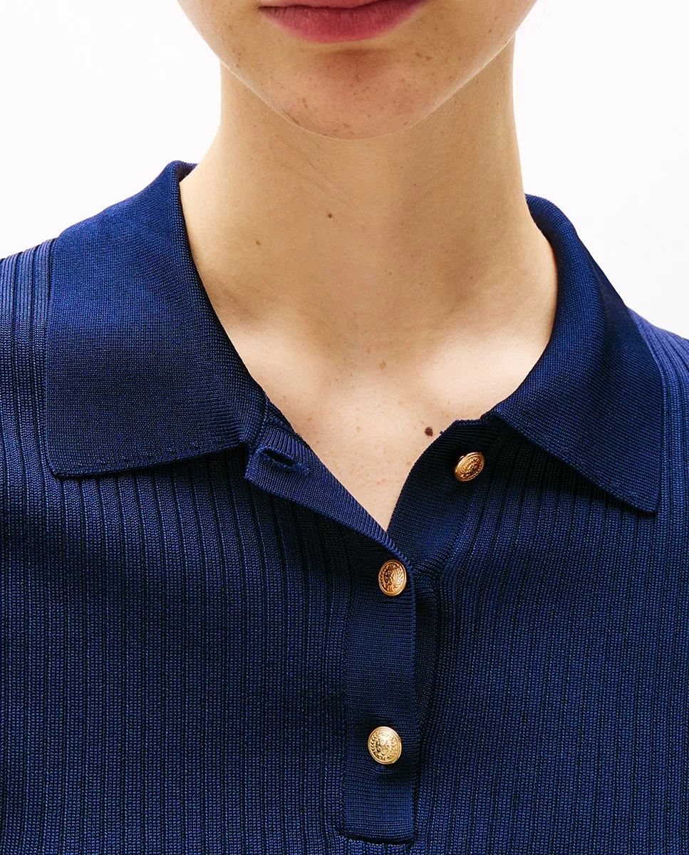 Женская поло с коротким рукавом Tommy Hilfiger, темно-синий
Женская поло с коротким рукавом Tommy Hilfiger, темно-синий