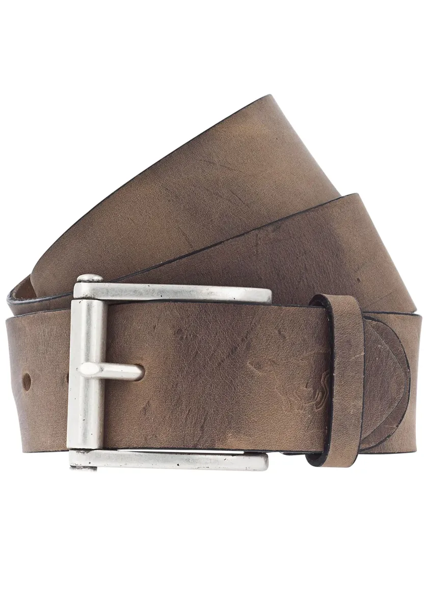 Кожаный ремень MUSTANG с тиснением логотипа на конце, коричневый
Кожаный ремень MUSTANG с тиснением логотипа на конце, коричневый