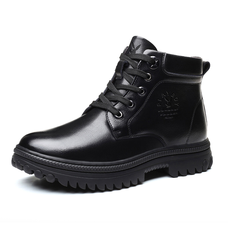 Playboy Ботинки Thermal Cushioning Slip Resistant Short Snow Boots Men's Black
Playboy Ботинки Thermal Cushioning Slip Resistant Short Snow Boots Men's Black