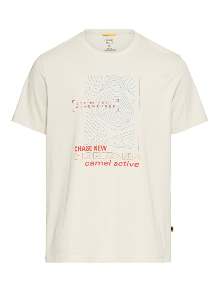Футболка Camel Active, бежевый
Футболка Camel Active, бежевый