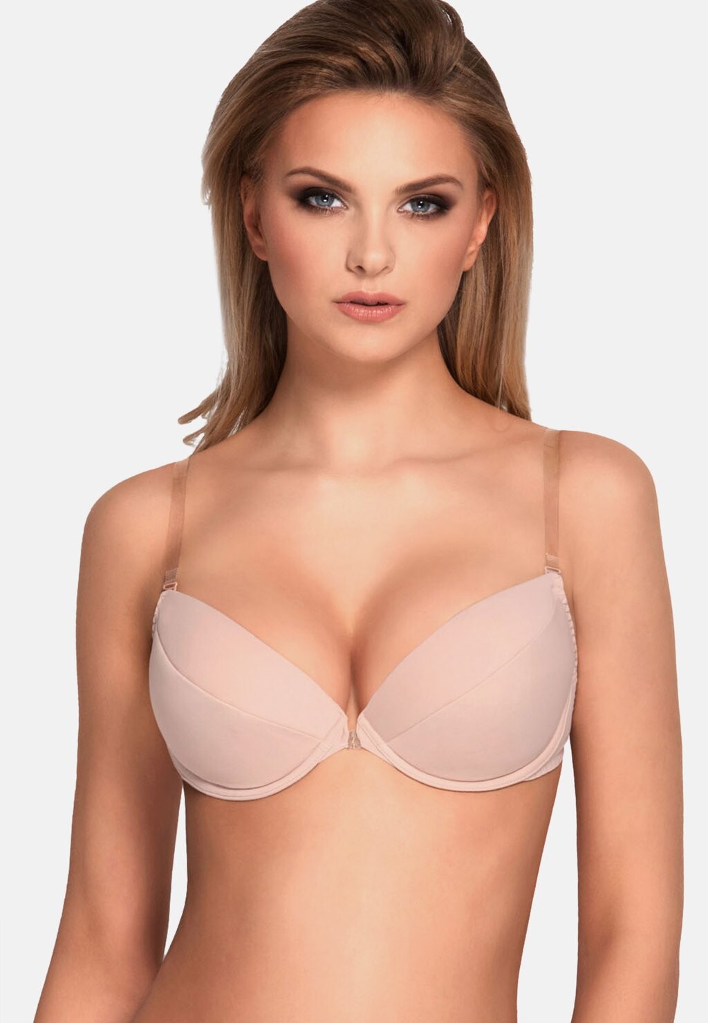 Бюстгальтер с эффектом пуш-ап Vivisence, бежевый
Бюстгальтер с эффектом пуш-ап Vivisence, бежевый