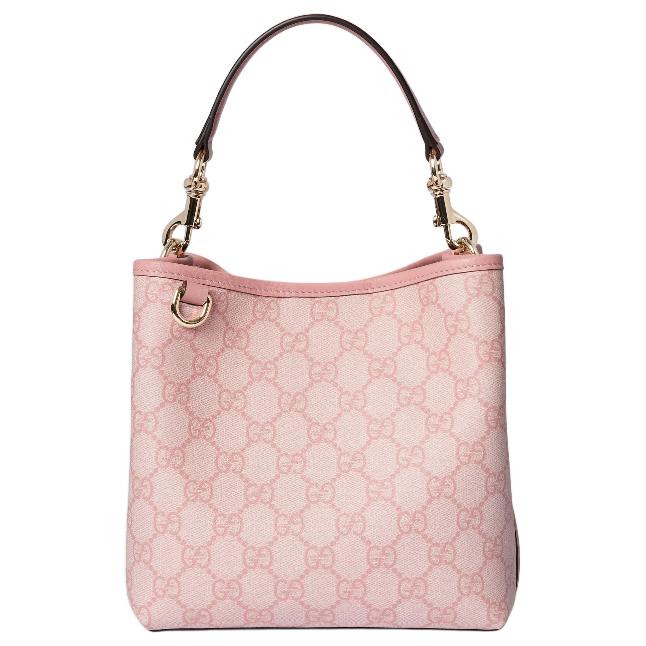 Gucci Сумка-ведро из кожи с эмблемой GG, мини-сумочка для женщин, светло-розовая
Gucci Сумка-ведро из кожи с эмблемой GG, мини-сумочка для женщин, светло-розовая