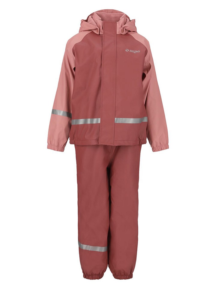Zigzag Дождевой комплект из двух частей, розовый
Zigzag Дождевой комплект из двух частей, розовый