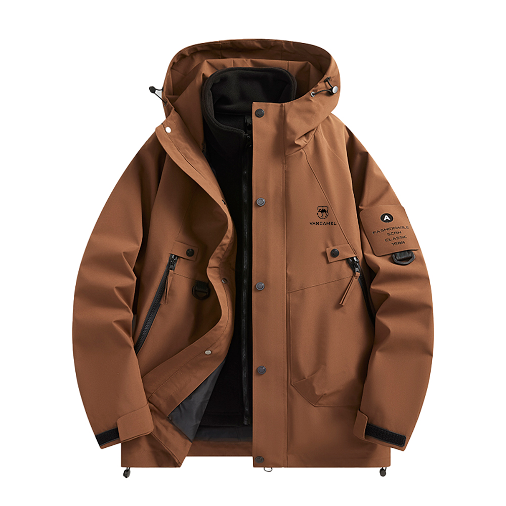Ветровка мужская Waterproof And Windproof VanCamel, coffee
Ветровка мужская Waterproof And Windproof VanCamel, coffee