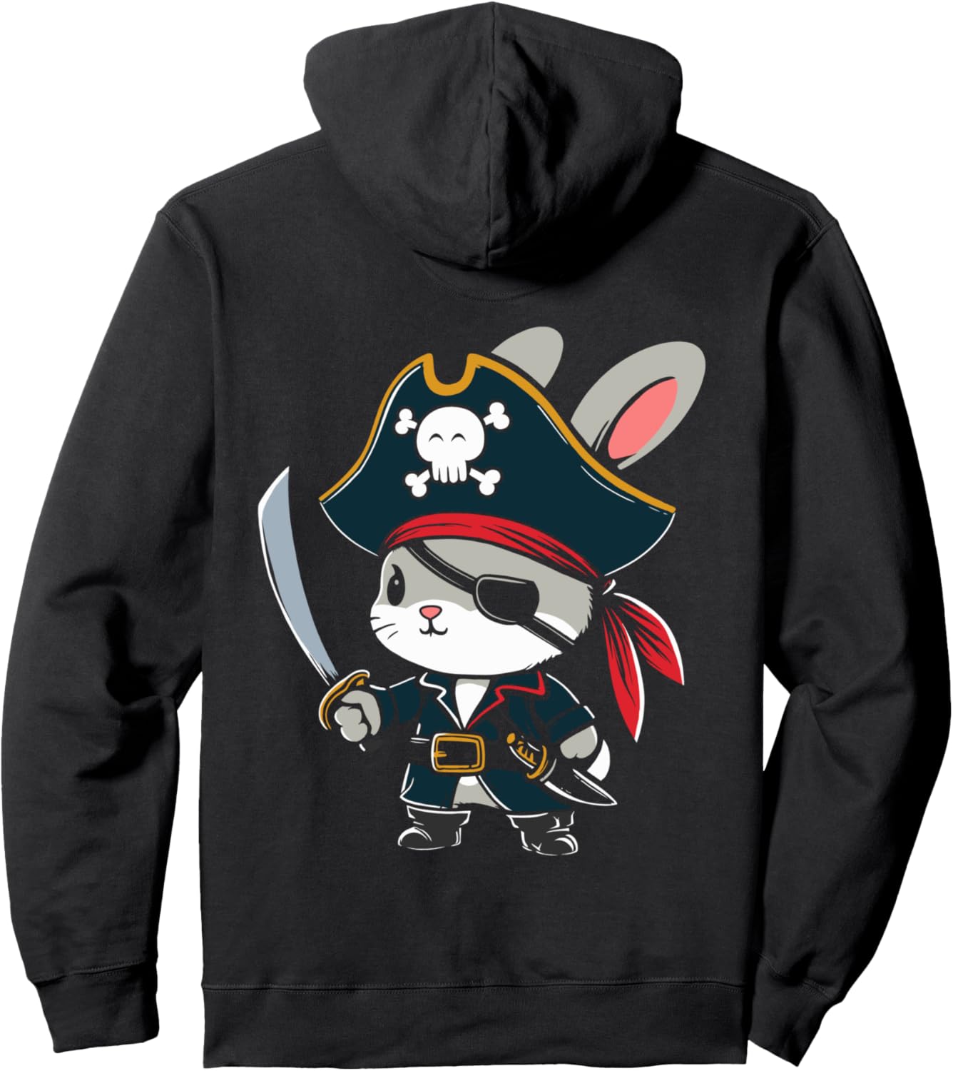 Толстовка с изображением пиратского кролика, пиратского зайца и буканьера Funny Pirate Hare Piracy Bunny Privateer Rabbit, черный
Толстовка с изображением пиратского кролика, пиратского зайца и буканьера Funny Pirate Hare Piracy Bunny Privateer Rabbit, черный
