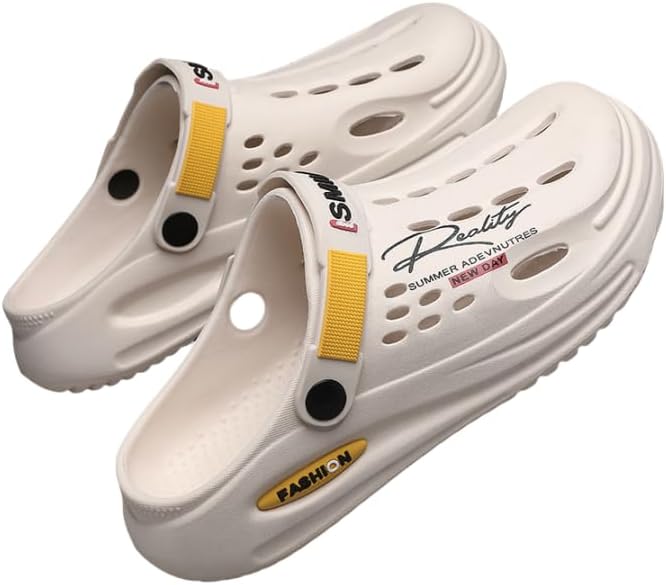 Весной и летом мужчины и женщины словно ходят по воздуху, сандалии с круглым носком, дышащие легкие сабо, предотвращающие чрезмерное обнажение ног на летнем пляже Hhhchpm, бежевый
Весной и летом мужчины и женщины словно ходят по воздуху, сандалии с круглым носком, дышащие легкие сабо, предотвращающие чрезмерное обнажение ног на летнем пляже Hhhchpm, бежевый