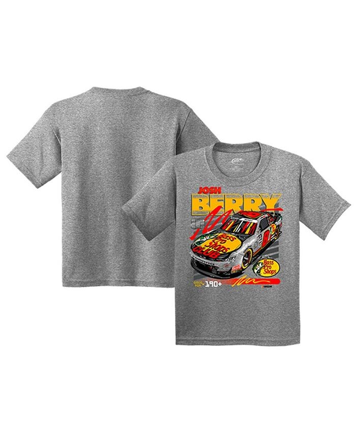 Футболка Big Boys and Girls Heather Grey Josh Berry 2023 #8 Bass Pro Shops JR Motorsports Official Team Apparel, серый
Футболка Big Boys and Girls Heather Grey Josh Berry 2023 #8 Bass Pro Shops JR Motorsports Official Team Apparel, серый