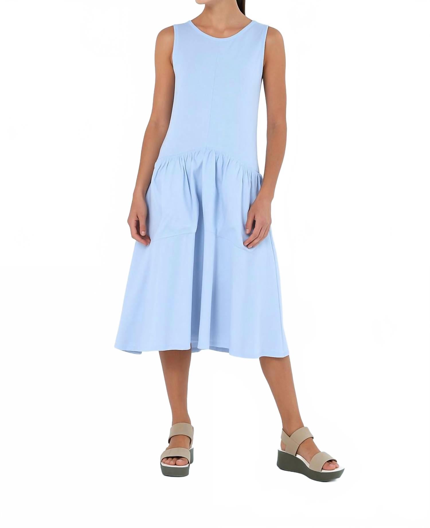 Women's Pocket Bags Dress In Sky Blue Simply Mila
Women's Pocket Bags Dress In Sky Blue Simply Mila