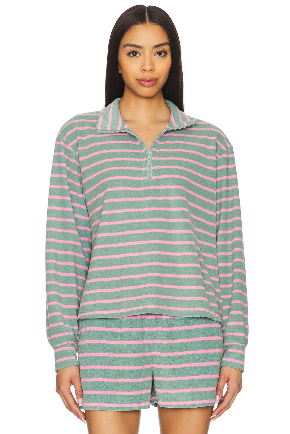 Топ Sonia Beach Riot, sage bloom stripe
Топ Sonia Beach Riot, sage bloom stripe
