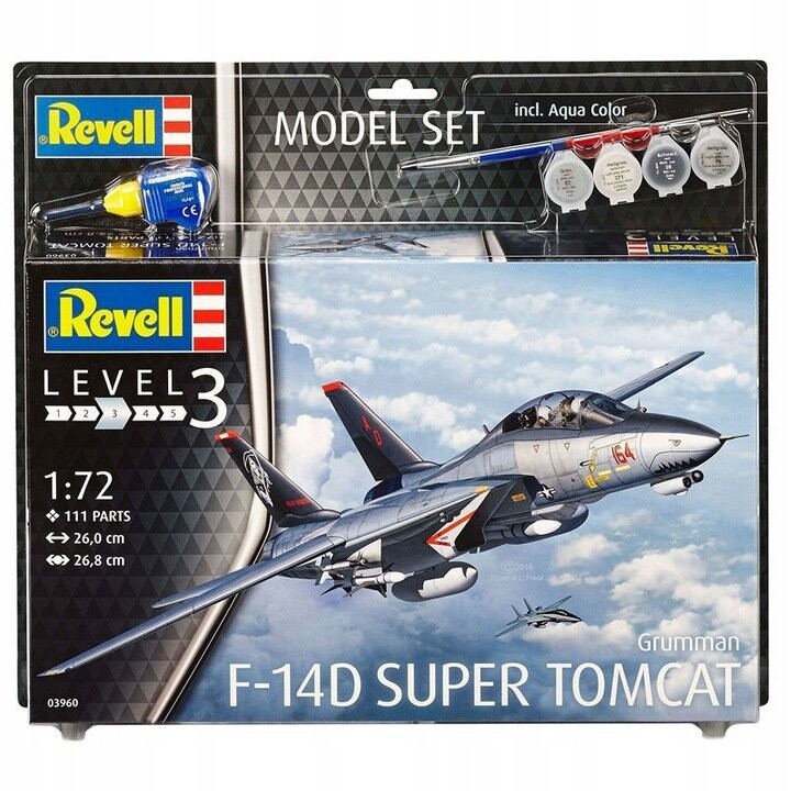 Revell, Комплект модели F-14D Super Tomcat
Revell, Комплект модели F-14D Super Tomcat
