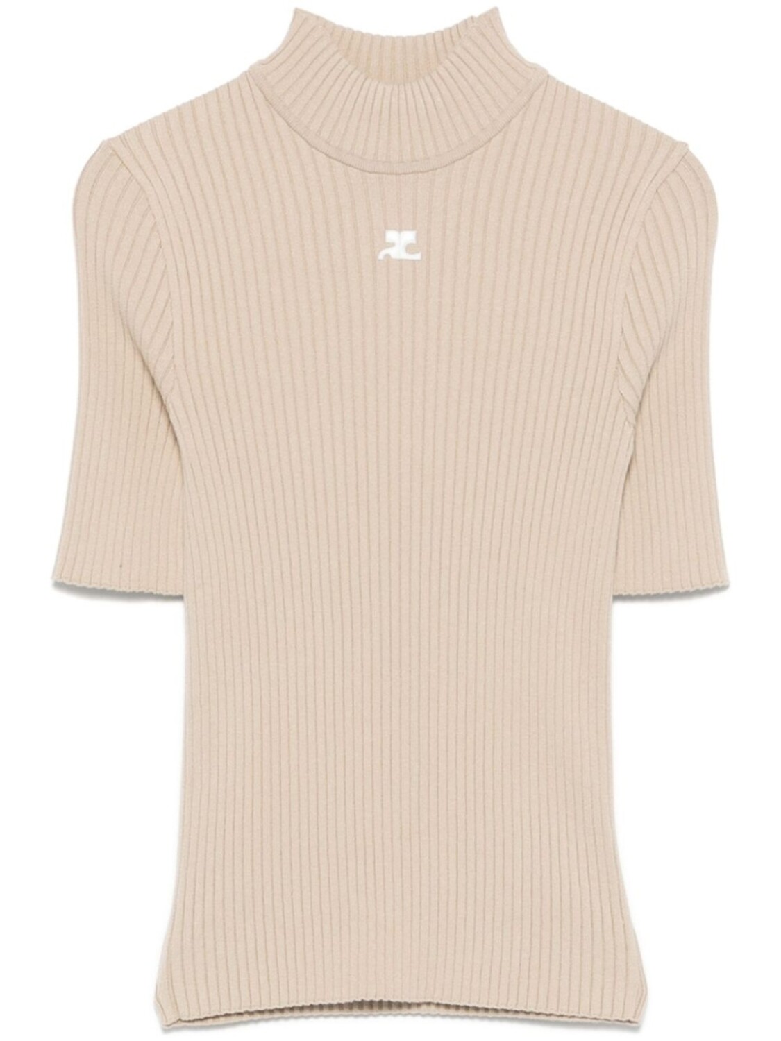 Футболка в рубчик Reedition Courrèges, нейтральный цвет
Футболка в рубчик Reedition Courrèges, нейтральный цвет