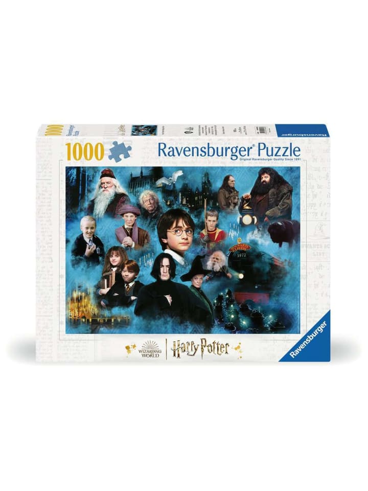 Пазл Ravensburger, 1000 деталей: Волшебный мир Гарри Поттера в цвете
Пазл Ravensburger, 1000 деталей: Волшебный мир Гарри Поттера в цвете