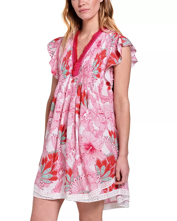 Мини-Платье Саши с защипами Poupette St. Barth, розовый
Мини-Платье Саши с защипами Poupette St. Barth, розовый