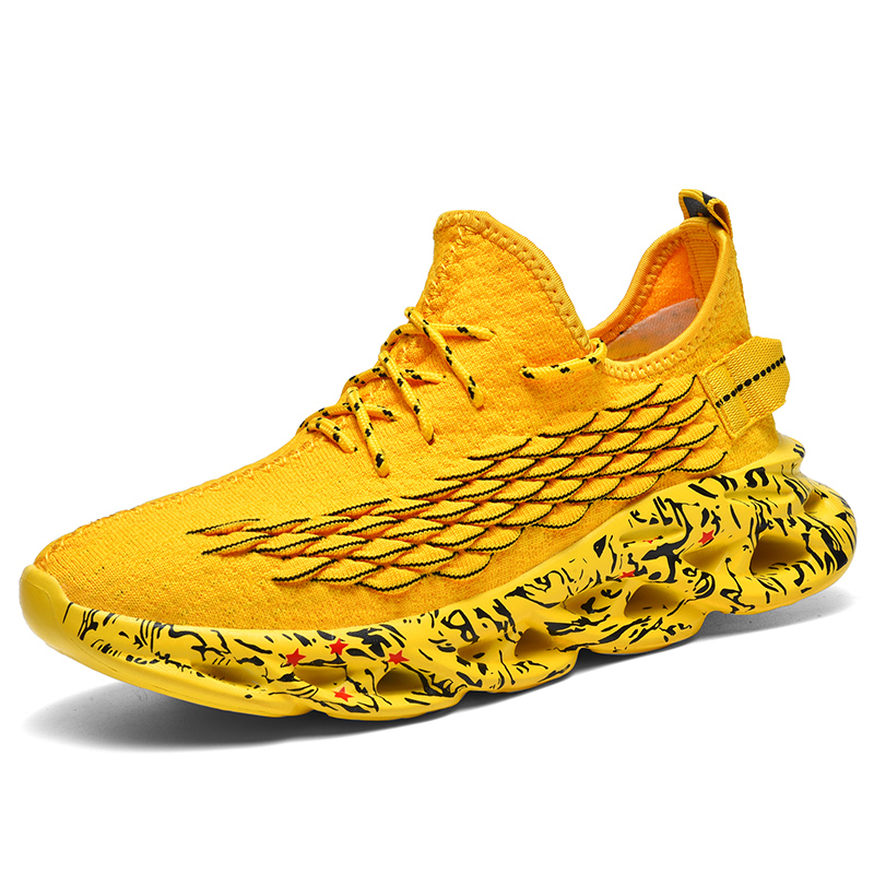 Kuding Мужские дышащие легкие повседневные туфли с амортизацией и эффектом увеличения роста желтые, цвет Yellow
Kuding Мужские дышащие легкие повседневные туфли с амортизацией и эффектом увеличения роста желтые, цвет Yellow