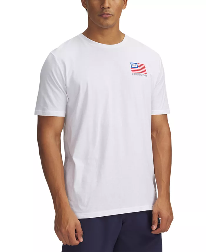 Мужская футболка Freedom Graphic Under Armour, белый
Мужская футболка Freedom Graphic Under Armour, белый