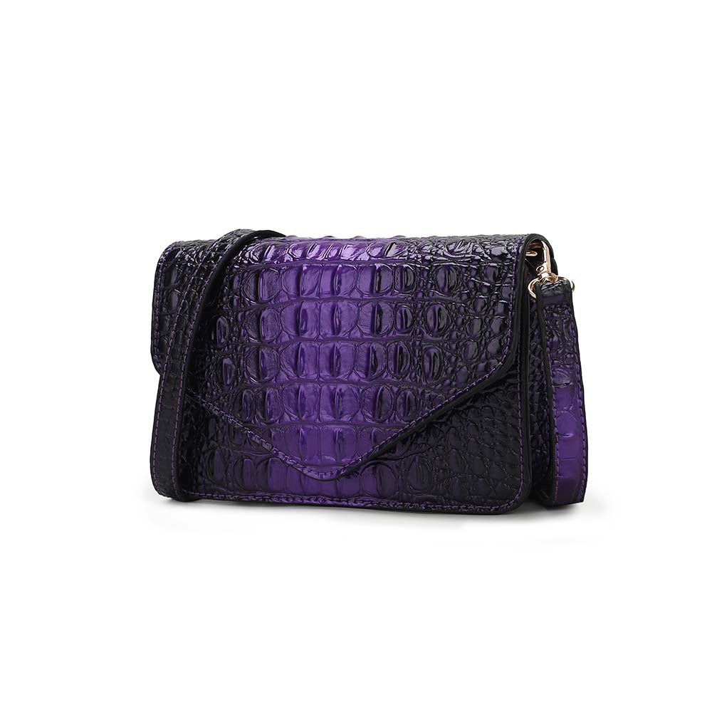 Сумка через плечо Vanta Chic с тиснением под крокодила от Mia K MKF Collection By Mia K., фиолетовый
Сумка через плечо Vanta Chic с тиснением под крокодила от Mia K MKF Collection By Mia K., фиолетовый
