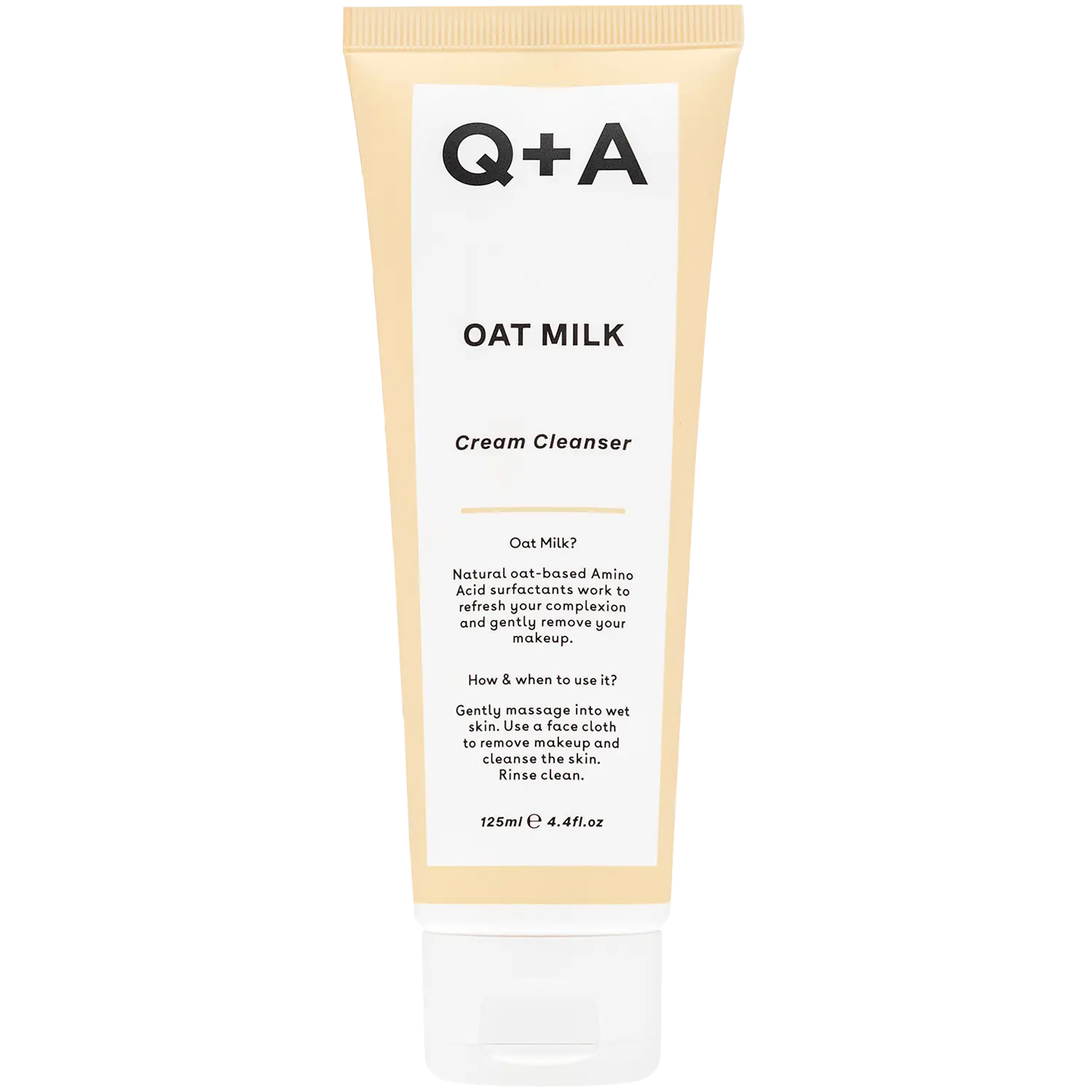 Q+A Oat крем-эмульсия для умывания лица, 125 мл
Q+A Oat крем-эмульсия для умывания лица, 125 мл