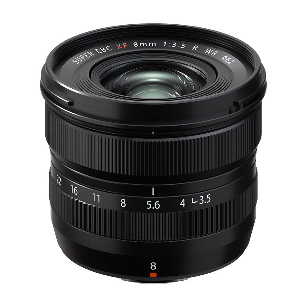 Объектив Fujifilm XF 8mm f/3.5 R WR, черный
Объектив Fujifilm XF 8mm f/3.5 R WR, черный