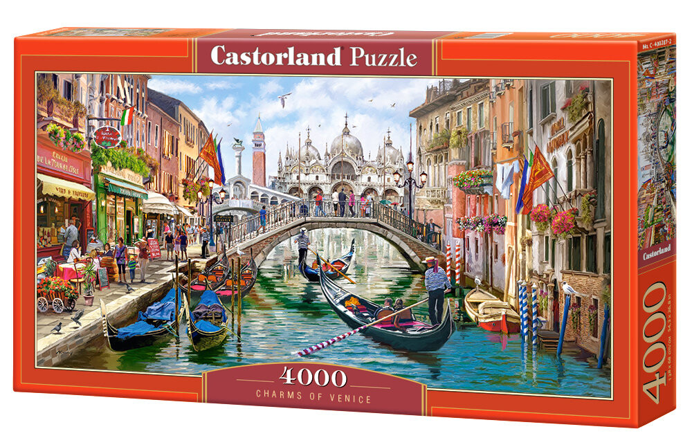 Касторланд, пазл Charms of Venice, 4000 шт. Castorland
Касторланд, пазл Charms of Venice, 4000 шт. Castorland